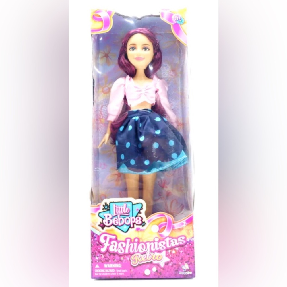 Little Bebops Fashionistas Retro Polkadot Skirt 11 inch Doll
